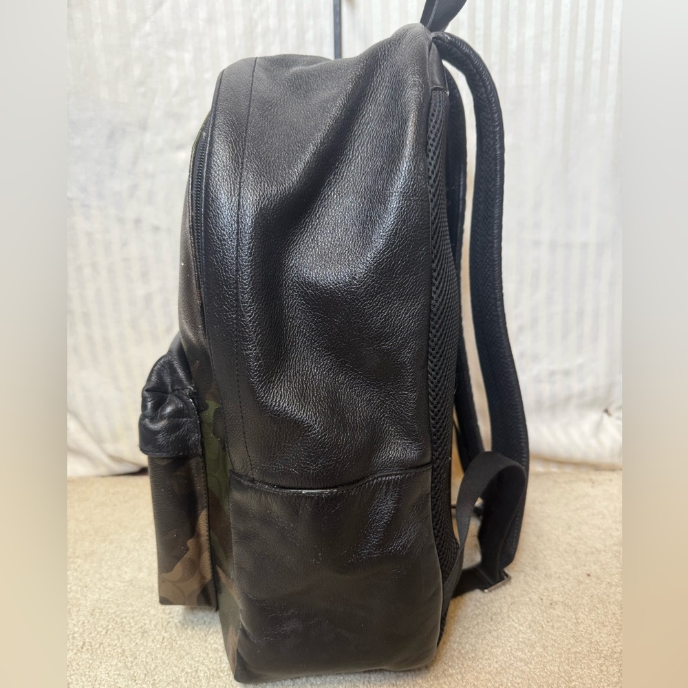 Coach West Backpack in Signature Camo Print - Picture 4 of 14